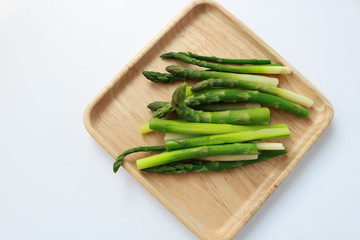 茹でたアスパラガス