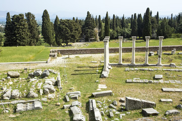 Kos island greece Asklepion Ancient city