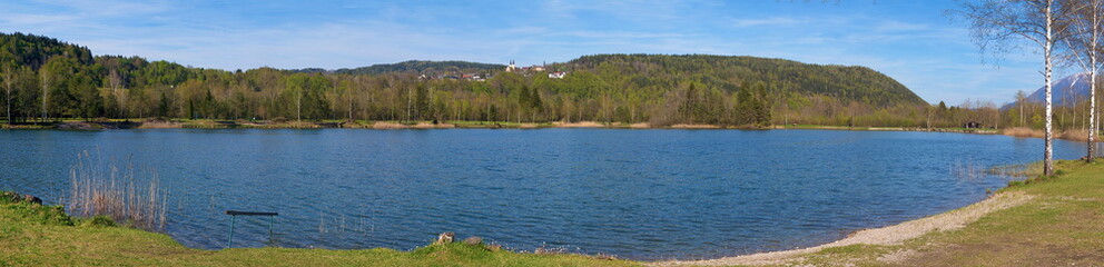 Ferlacher Badesee (Reßnig Badesee) in Südkärnten / Österreich