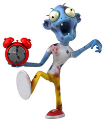Fun zombie - 3D Illustration