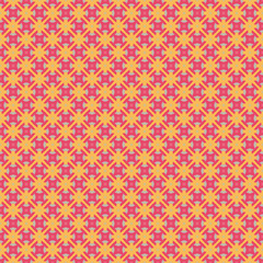 Ethnic geometric pattern in repeat. Fabric print. Seamless background, mosaic ornament, retro style. 