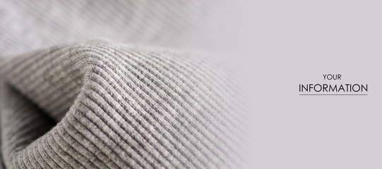 Gray fabric clothing texture textile fabric macro