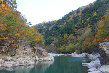 龍王峡の風景