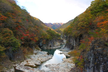 龍王峡の風景