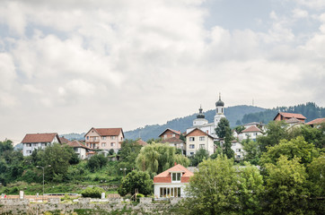 Obraz premium Panorama town of 