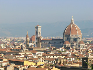 Fototapeta na wymiar Santa Maria del Fiore - Florence - Toskana