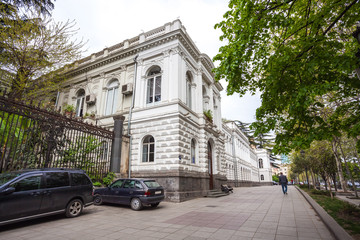 Fototapeta premium Building of First Parliament of Georgia, Tbilisi