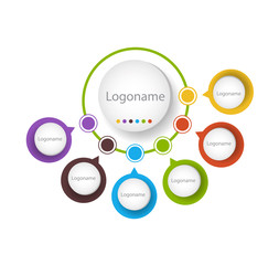 Abstract infographics. Vector illustration