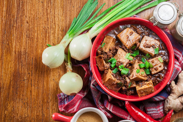 Mapo Tofu - sichuan spicy dish