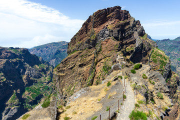 mountaineering hiking trail peak abyss