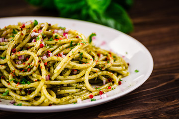 Pasta with vegetables