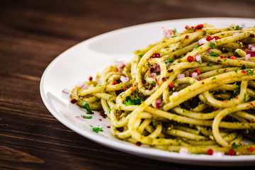 Pasta with vegetables 