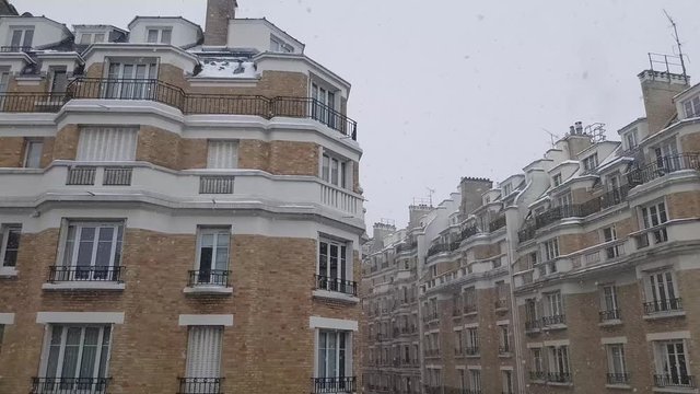 Chutes de neige en milieu urbain