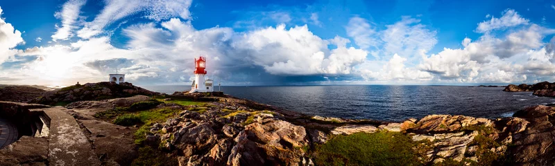 Photo sur Plexiglas Phare Lindesnes Fyr Lighthouse, Norway