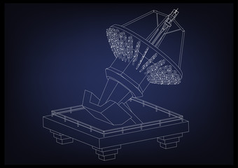 3d model of an antenna