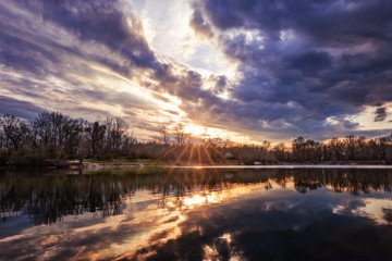 Sunset after the storm