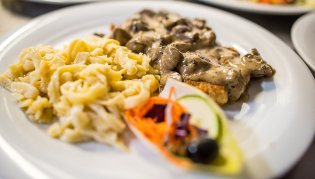 Geschnetzeltes mit Sp&auml;tzle