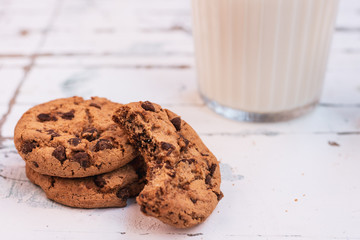 Cookies and milk