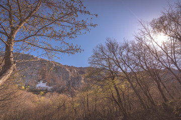 Fototapeta premium Ostrog Orthodox monastery in Montenegro