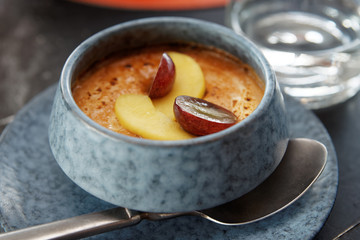 Guriev kasha baked in oven