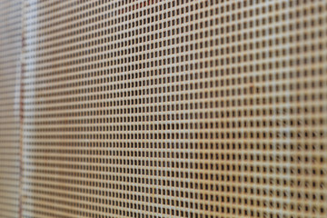 iron mesh close-up