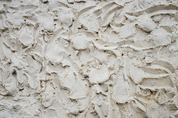 Texture of the plastered wall