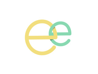 EE Initial Logo for your startup venture