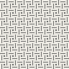 Squared seamless pattern with symmetric geometric ornament.