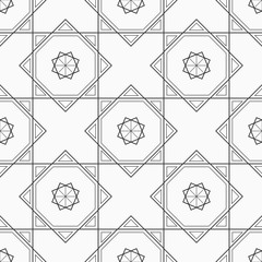 Abstract geometric seamless pattern.