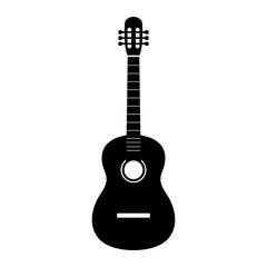 Fototapeta premium guitar icon. vector isolated