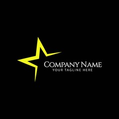 Obraz premium Star Logo Vector Template Design Illustration