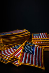 American flag patches