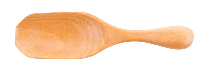 Wooden Spoon isolated on white background