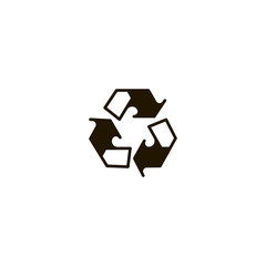 recycling icon. sign design