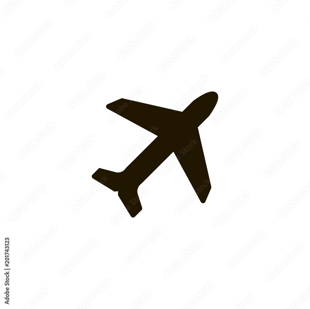 Canvas Prints airplane icon. sign design