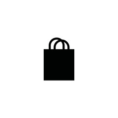 shopping bag icon. sign design