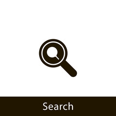 magnifying glass icon. search magnifying glass. sign design