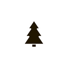 christmas tree icon. sign design