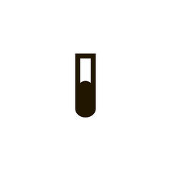 erlenmeyer flask icon. sign design