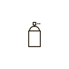 spray icon. sign design