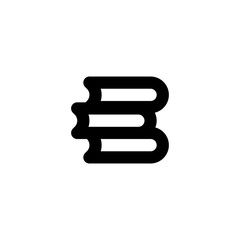 book icon. sign design