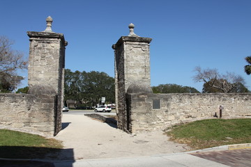Old gates of St Augustine city   © viktor2013