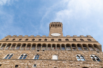 Fototapeta premium Palazzo vecchio in Florence - Tuscany , Italy 
