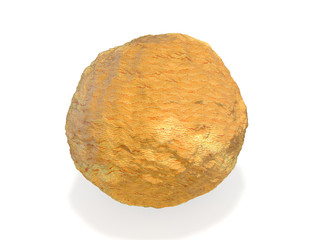 Naklejka premium Ice cream ball 3d rendering