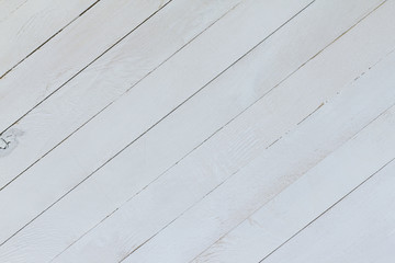 Obraz premium Abstract background of light wood plywood structure. Painted in white color.