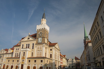 View on the historical square