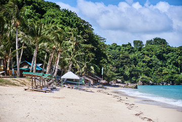 Ilig Iligan idyllic beach in Boracay, Philippines
