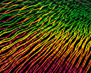 abstract color lines