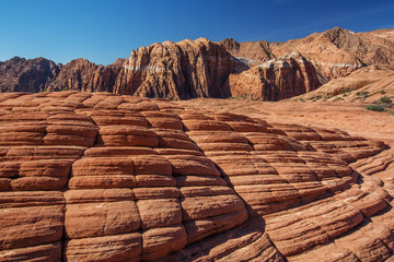 Snow canyon State Park in Utah, USA