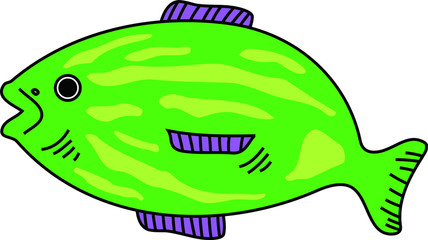 Big fish illustration